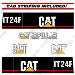 Fits Caterpillar IT24F Decal Kit Wheel Loader