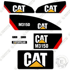 Fits Caterpillar M315D Decal Kit Excavator