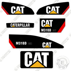 Fits Caterpillar M318D MH Decal Kit Excavator