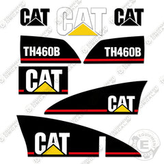 Fits Caterpillar TH460B Telescopic Forklift Decal Kit