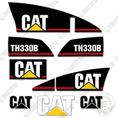 Fits Caterpillar TH330B Telescopic Forklift Decal Kit