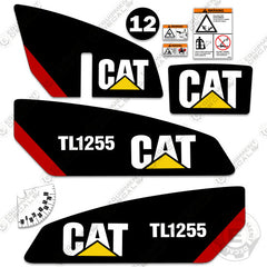 Fits Caterpillar TL1255 Decal Kit Telescopic Forklift