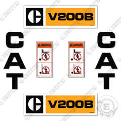 Fits Caterpillar V200B Decal Kit Forklift