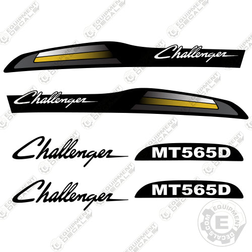 Fits Challenger MT 565 D Tractor Decals