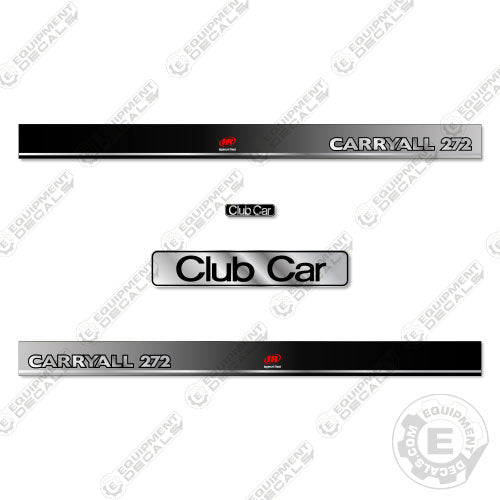 Fits Club Car Carryall 272 Decal Kit Golf Cart