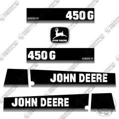 Fits John Deere 450G Series 4 Crawler Tractor Dozer Decal Kit