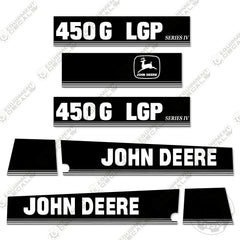 Fits John Deere 450G LGP Series 4 Crawler Tractor Dozer Decal Kit