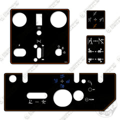 Fits Ditch Witch JT520 Guage (Scratch-Proof) Decal Kit Directional Drill