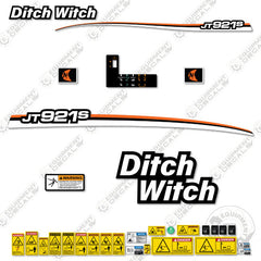 Fits Ditch Witch JT921S Decal Kit Directional Drill