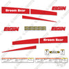 Image of Fits Elgin Broom Bear Decal Kit Vacuum Sweeper