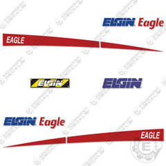 Fits Elgin Sweeper Decal Kit Mechanical Sweeper
