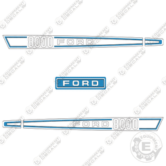 Fits Ford 8000 Decal Kit Tractor