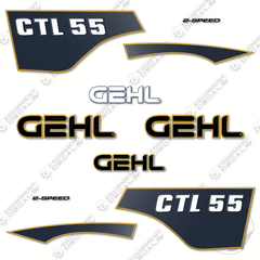 Fits GEHL CTL55 Decal Kit Skid Steer