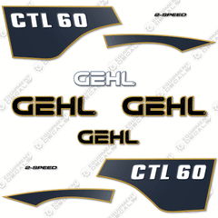 Fits GEHL CTL60 Decal Kit Skid Steer