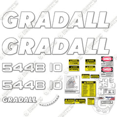 Fits Gradall 544B Decal Kit Telehandler