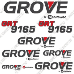 Fits GROVE GRT9165 CRANE DECAL KIT