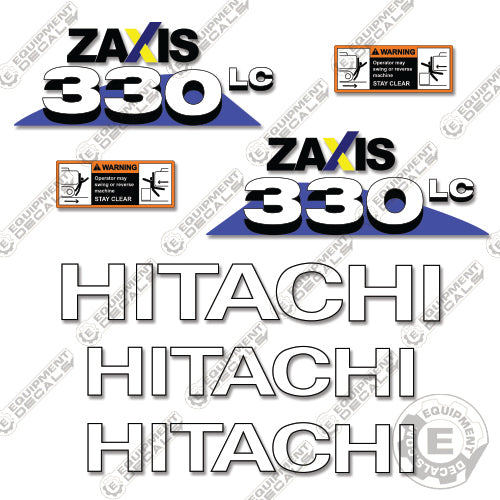 Fits Hitachi ZX330LC-6 Decal Kit Excavator