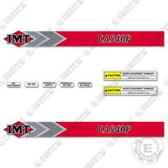 Fits IMT CAS40P Decal Kit Air Compressor