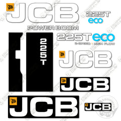 Fits JCB 225T Eco Decal Kit Skid Steer