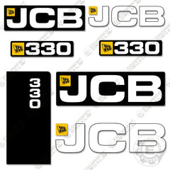 Fits JCB 330 Decal Kit Skid Steer