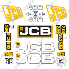 Fits JCB 406 Decal Kit Wheel Loader