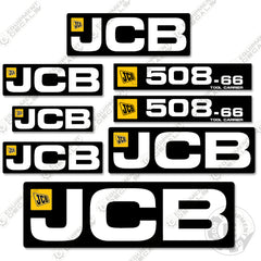 Fits JCB 508-66 Decal Kit Telehandler