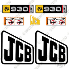 Fits JCB 930 RTFL Decal Kit Forklift