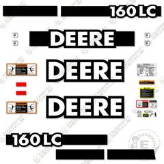 Fits John Deere 160LC Decal Kit Excavator