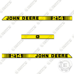 Fits John Deere 214 Decal Kit Riding Mower