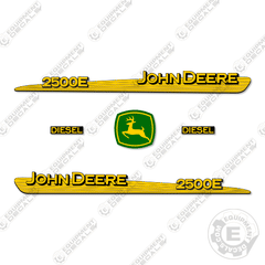 Fits John Deere 2500E Decal Kit Mower