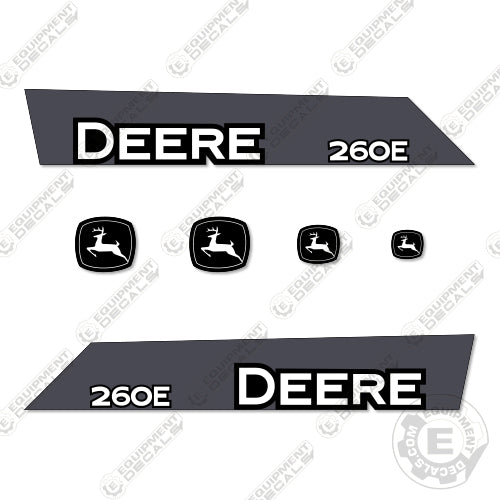 Fits John Deere 260E Decal Kit Articulated Dump Truck
