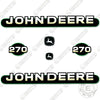 Image of Fits John Deere 270 Skid Steer Decal Kit