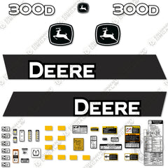 Fits John Deere 300D Decal Kit Articulated Dump Truck