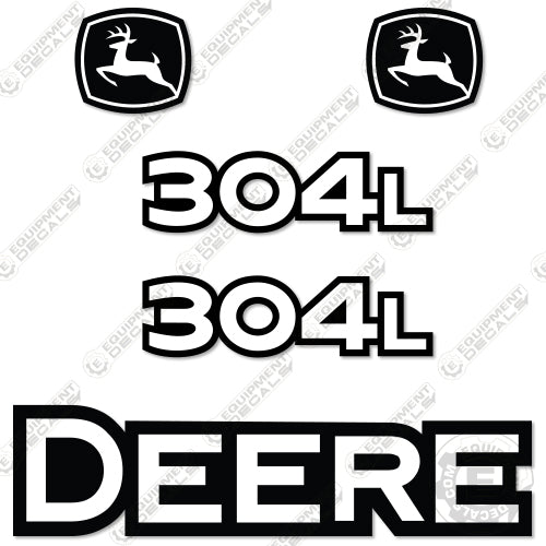 Fits John Deere 304L Decal Kit Skip Loader