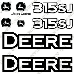 Fits John Deere 315SJ Decal Kit Backhoe