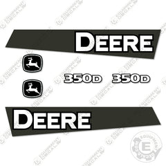 Fits John Deere 350D Decal Kit Articulated Dump Truck