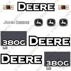 Fits John Deere 380 G LC Excavator Decal Kit