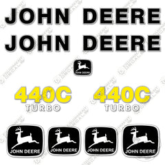 Fits John Deere 440C Decal Kit Skidder