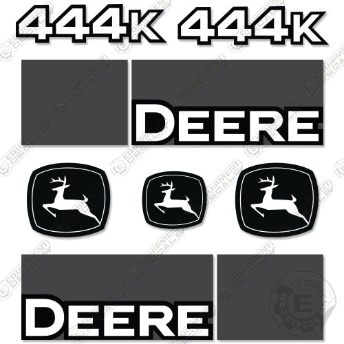 Fits John Deere 444K Wheel Loader Decal Kit
