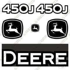 Fits John Deere 450J Decal Kit Dozer Crawler