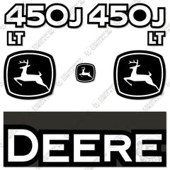 Fits John Deere 450J LT Decal Kit Dozer Crawler