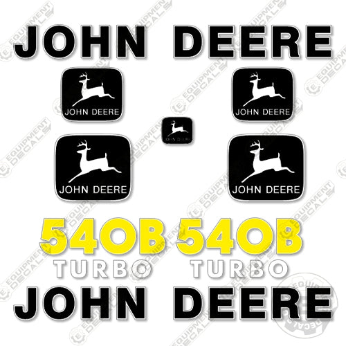 Fits John Deere 540B Decal Kit Skidder