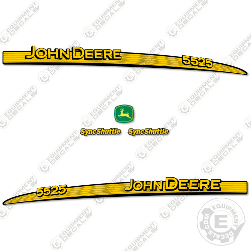 Fits John Deere 5525 Decal Kit Tractor