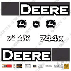 Fits John Deere 744K Decal Kit Wheel Loader