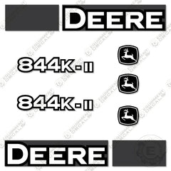 Fits John Deere 844K-II Decal Kit Wheel Loader