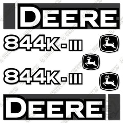 Fits John Deere 844K-III Decal Kit Wheel Loader