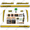Image of Fits John Deere Gator XUV 855M S4 Decal Kit Utility Vehicle