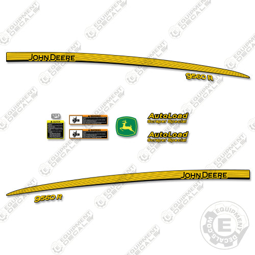 Fits John Deere 9560R Tractor Decal Kit