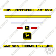 Fits John Deere AMT600 Decal Kit Utility Vehicle 5-Wheel