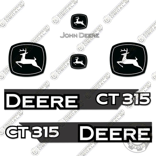 Fits John Deere CT315 Decal Kit Skid Steer Equipment Decals